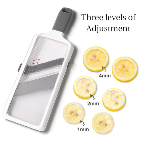 LIVSGNISTA compact slicer with non-slip base saves kitchen space