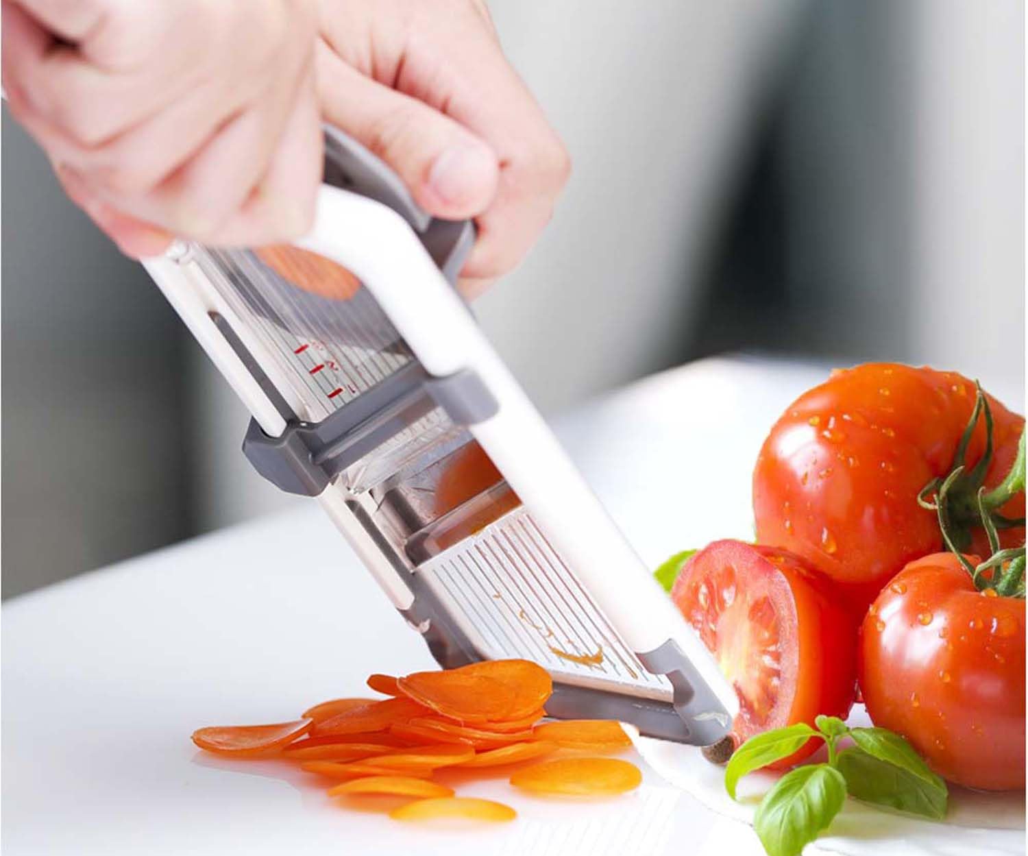 LIVSGNISTA quick-clean slicer rinses clean in seconds