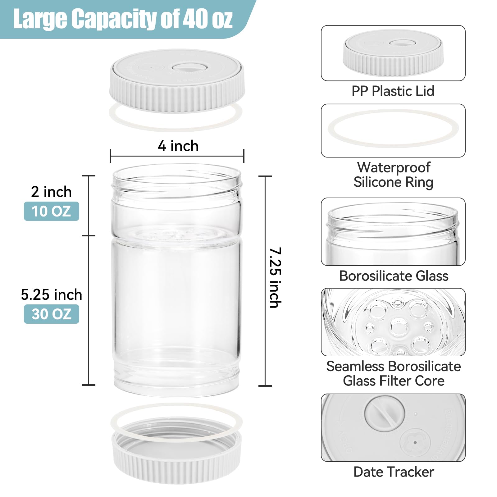 LIVSGNISTA gray-toned jar suits kitchen counters and fermentation projects.