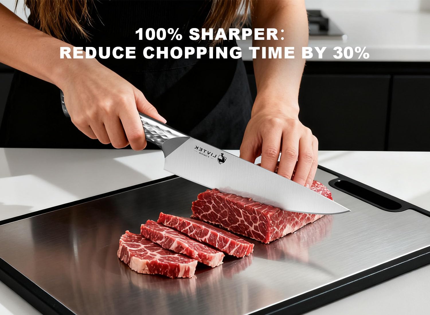 Livtek 5-inch utility knife for everyday prep and trimming.