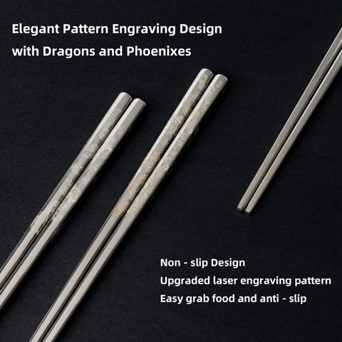 Lixtongr dragon-phoenix engraving detail enhances aesthetics and grip.