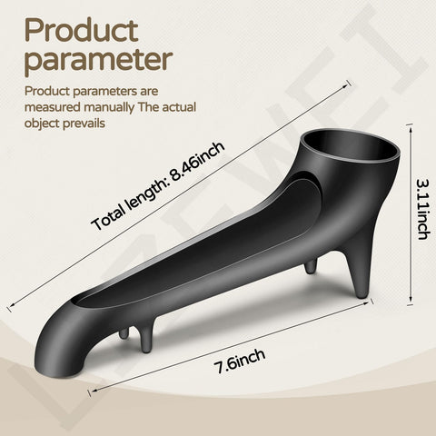 LIZEWEI silicone funnel fits back mounted tanks on coffee machines