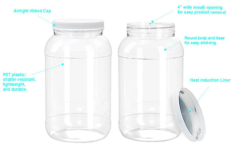 ljdeals airtight ribbed cap provides secure grip and airtight seal