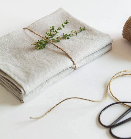 LK PureLife towel used for embroidery and crafting projects.