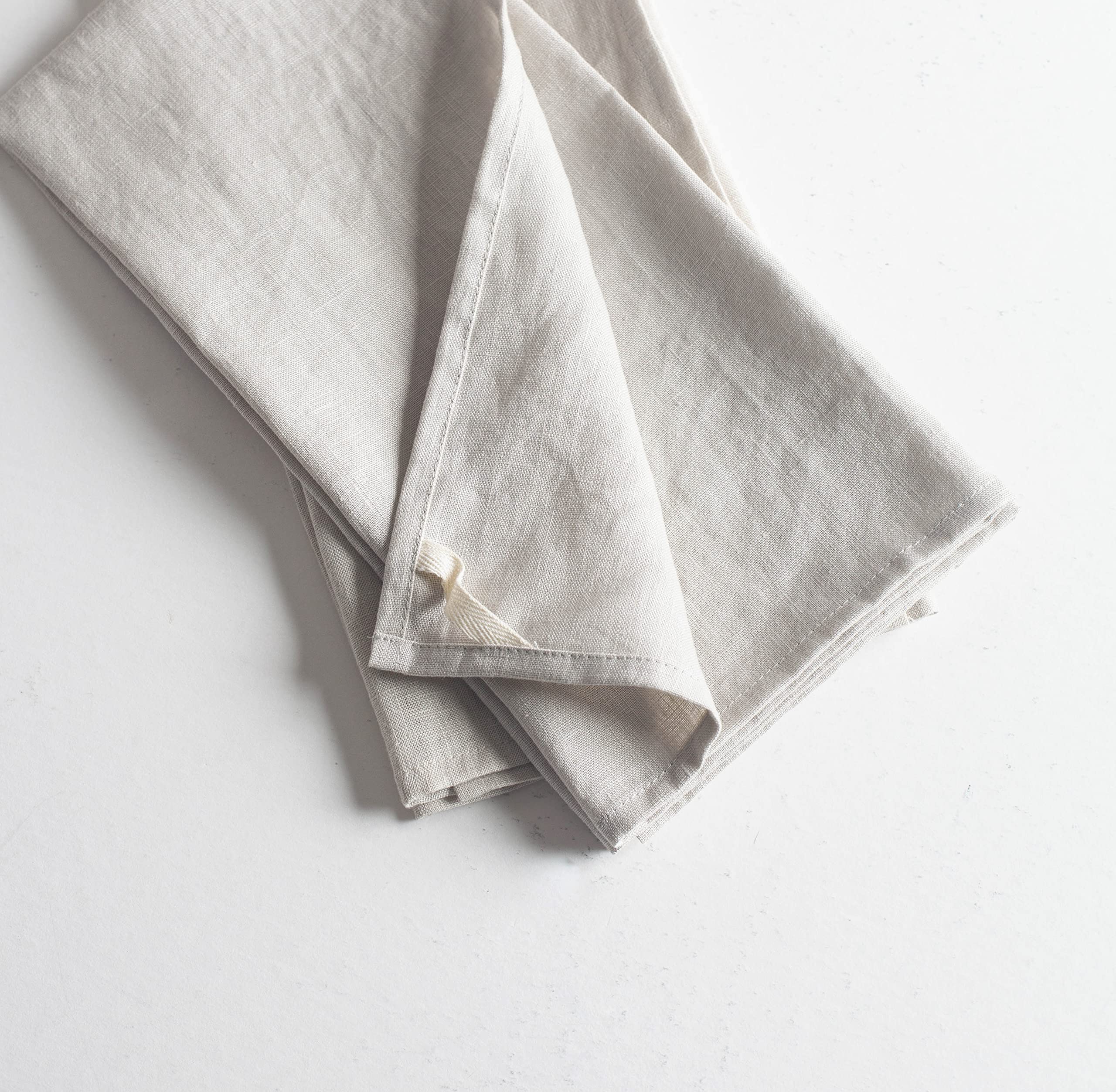LK PureLife stonewashed flax towel feels soft and durable after repeated washes.