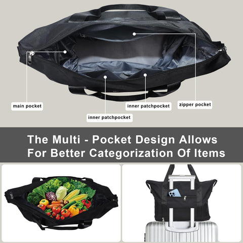 LKbeuuu waterproof Oxford cloth keeps contents dry and clean