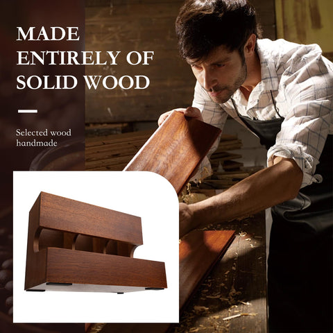 LKEUYUI coffee pod organizer frees counter space while showcasing capsules