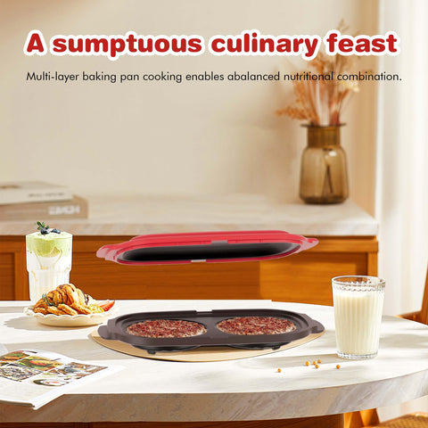 Lkicwah grill pan with heatwave technology for even heating