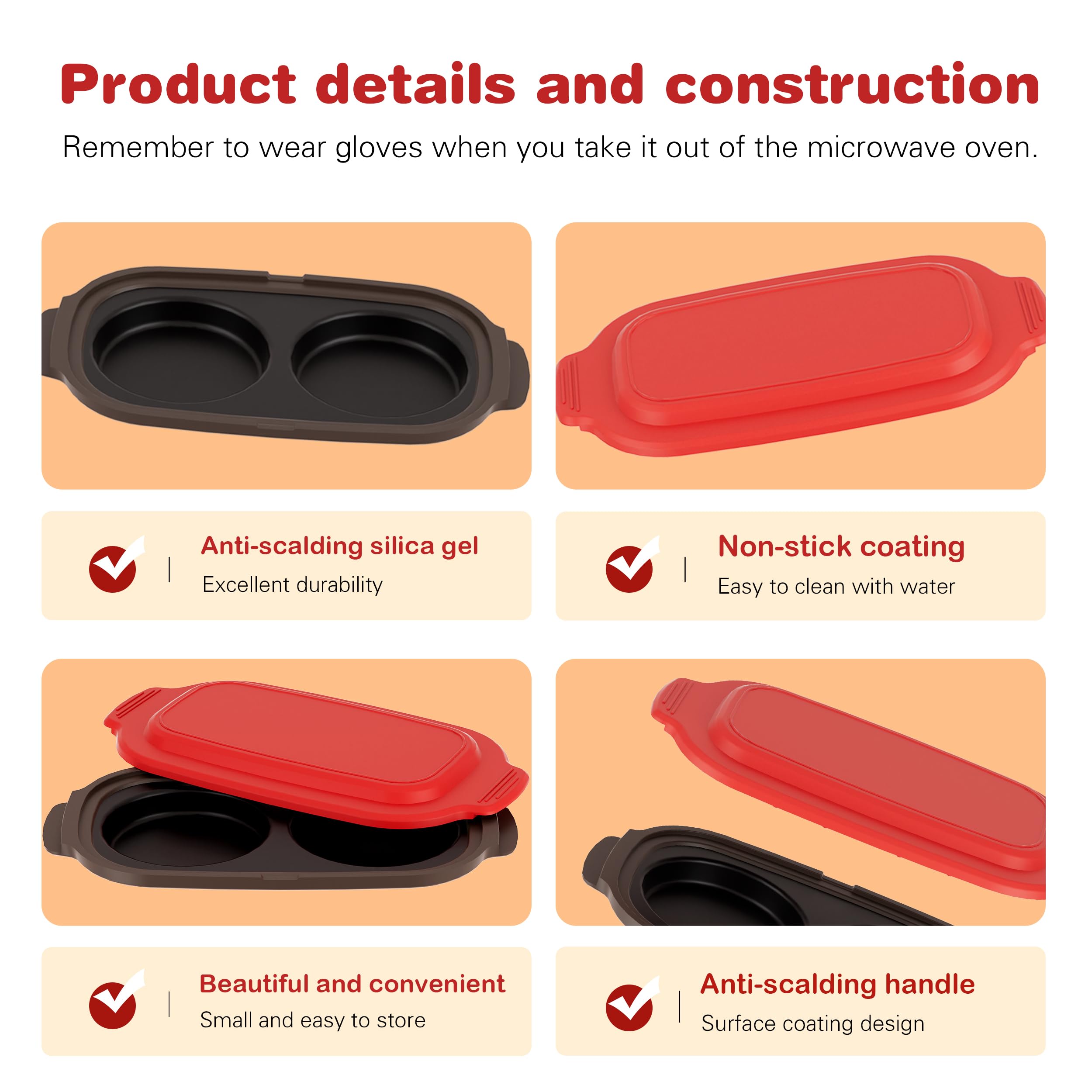 Lkicwah silicone-covered lid demonstrates safe, easy cleanup