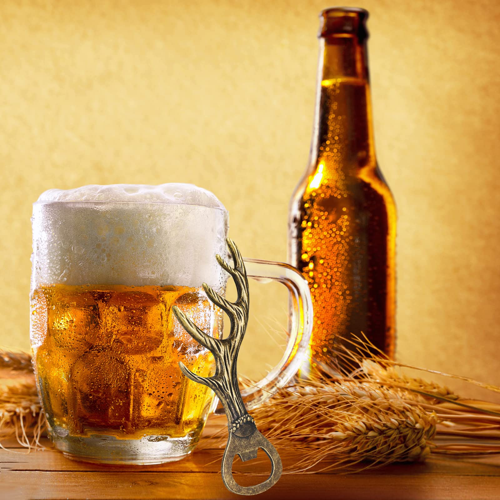 LKKCHER double‑sided bottle opener for durable use