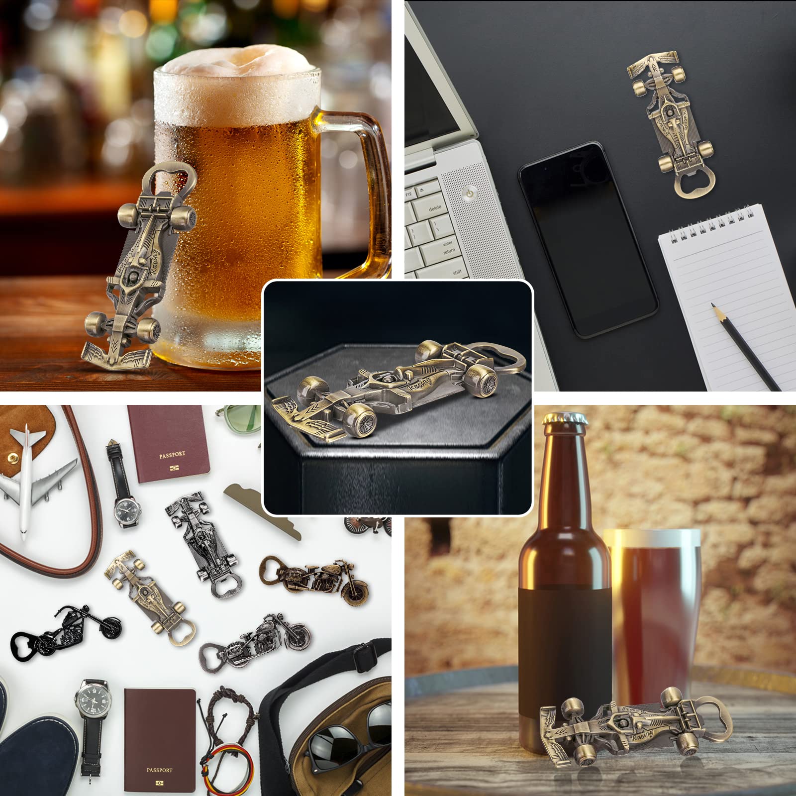 Versatile LKKCHER opener for beer, soda, and standard caps