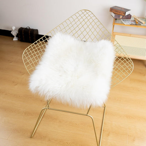 In a living space, the cushion contributes to room décor and coziness.