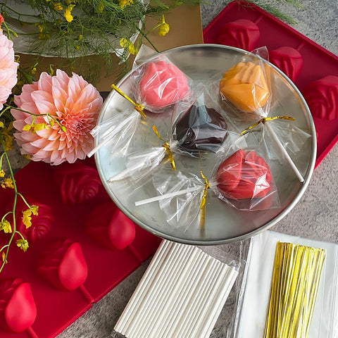 LLchunyun valentines day and mothers day rose mold crafting ideas