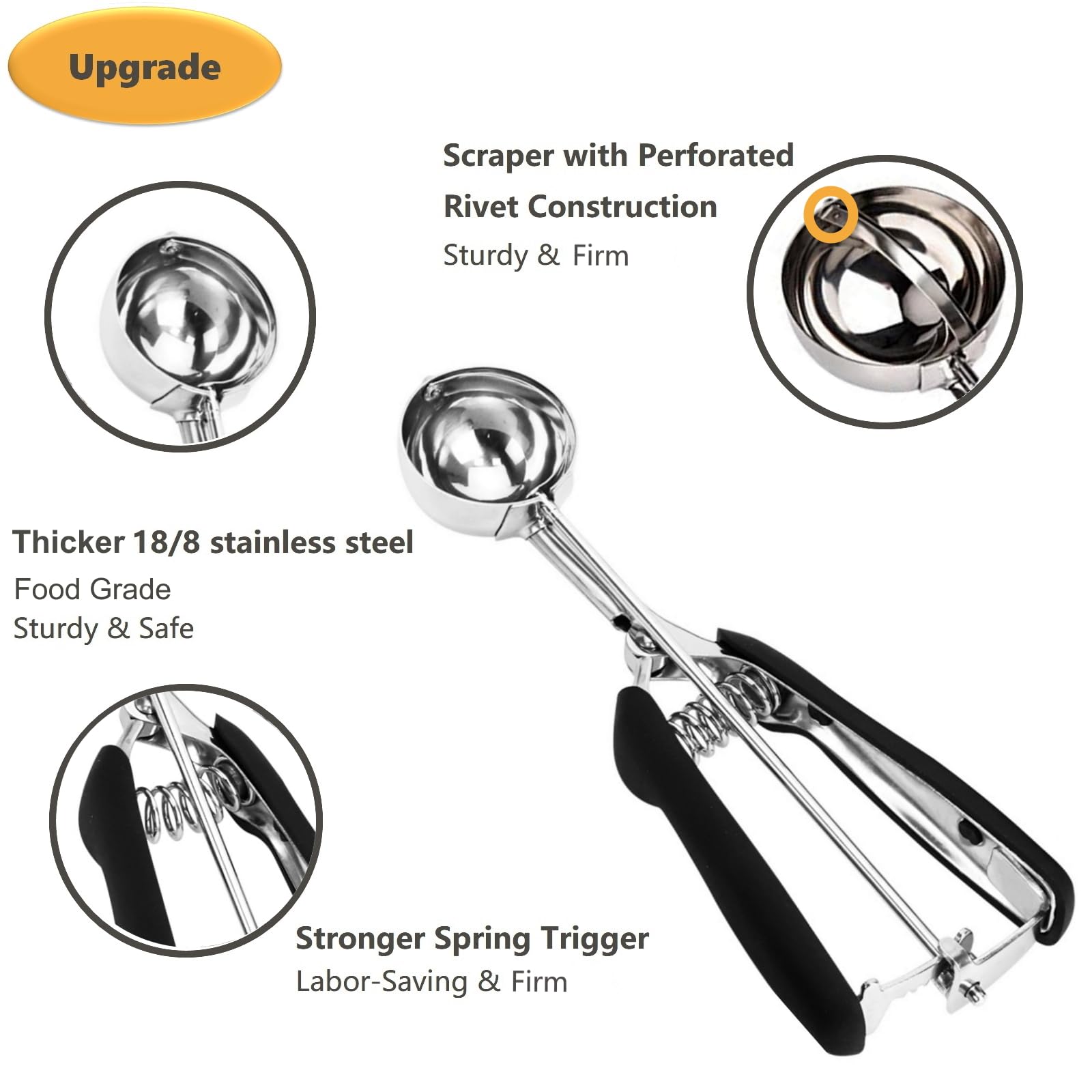 LLESCA 18-8 stainless steel construction