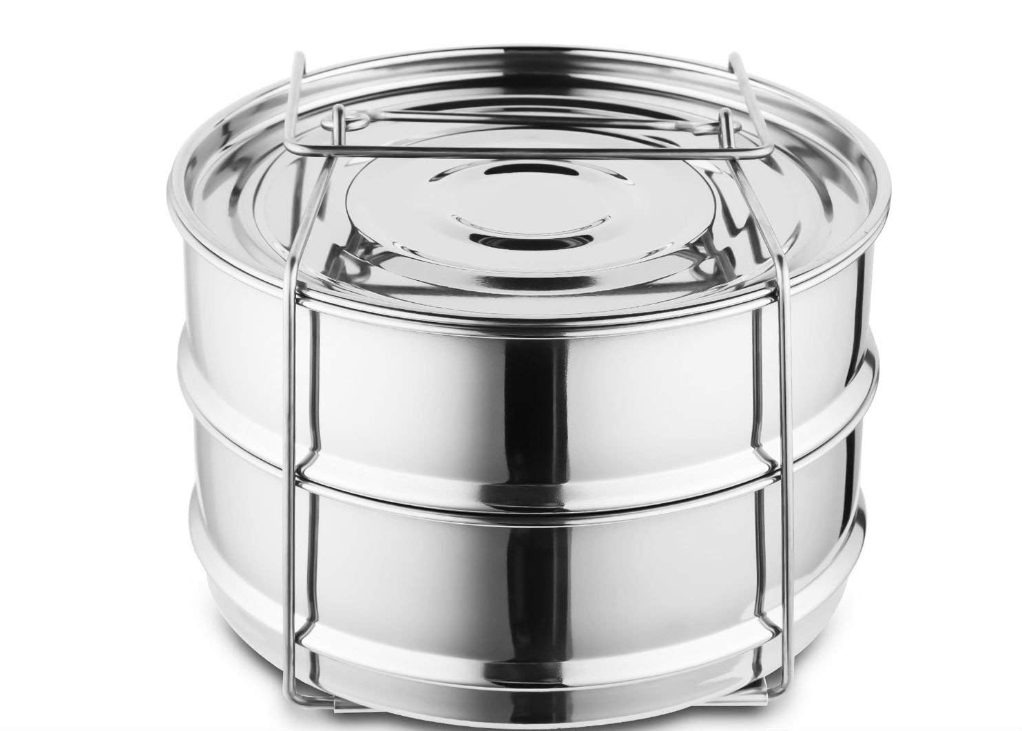 LNM Steamer lid without holes for superior steam distribution
