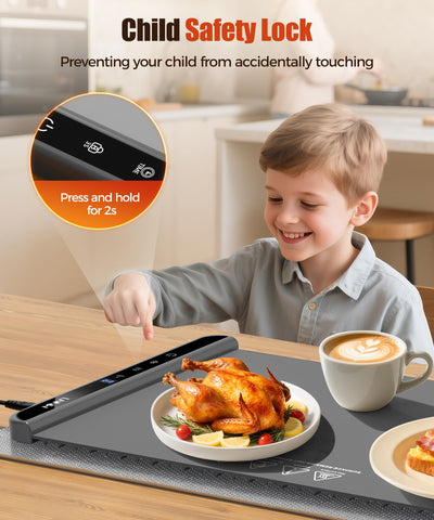 LNNIW Daily-use warming mat keeps soups and pots warm