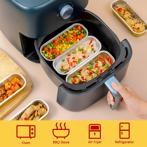 LNYZQUS aluminum baking pans oven-safe up to 482°F for versatile cooking