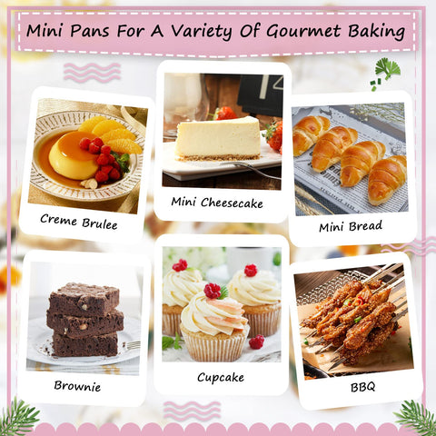 LNYZQUS pink mini loaf pans with lids ideal for gifts and celebrations