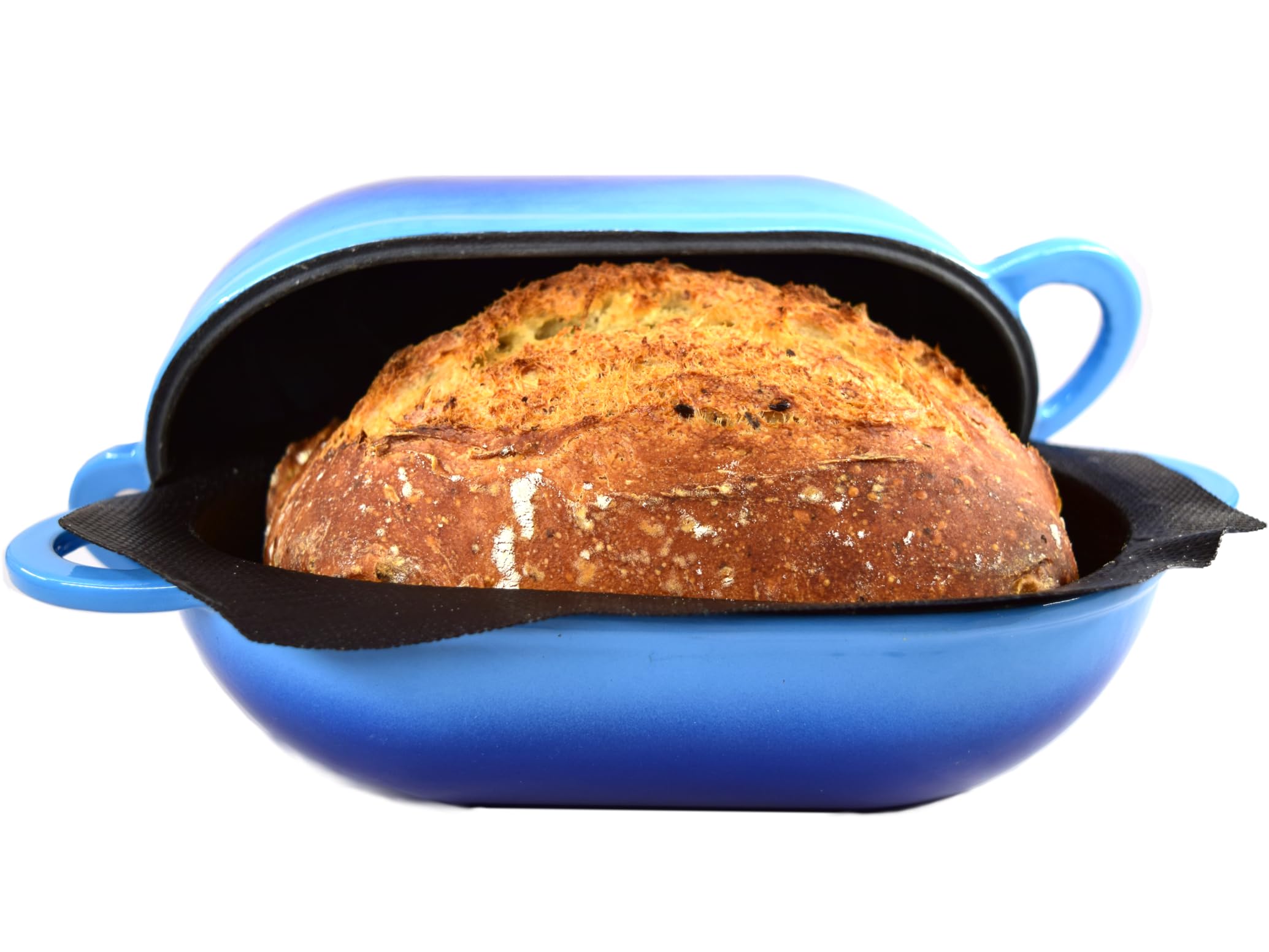 LoafNest bread-kit with 2 qt Dutch oven for bakery-quality loaves at home.