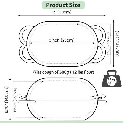LoafNest durable design supports reliable home baking results.