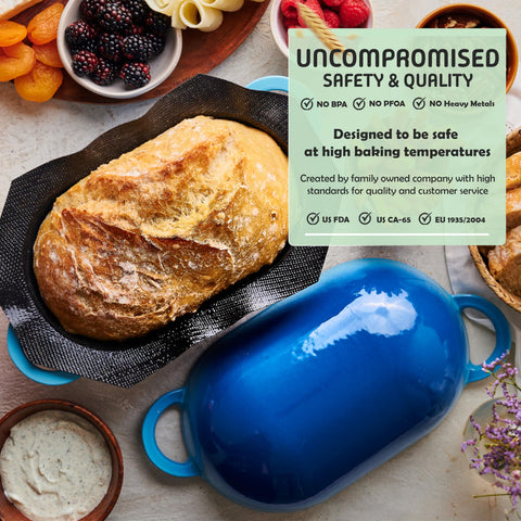 LoafNest easy cleanup minimizes mess after baking.