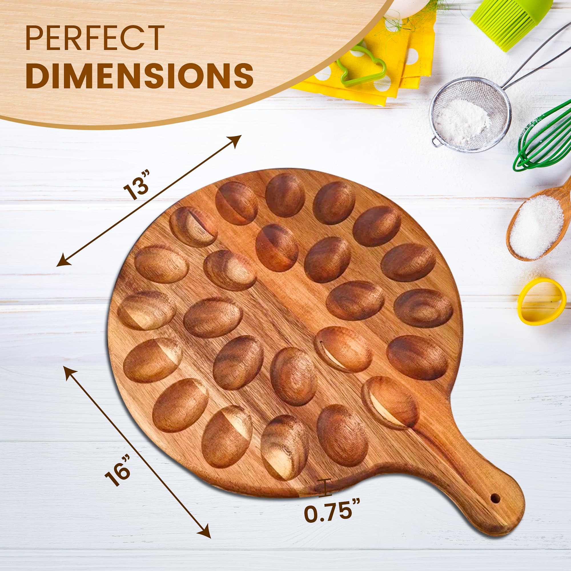LOBUSO cheese and appetizer platter enhances entertaining with versatile capacity and durable construction.