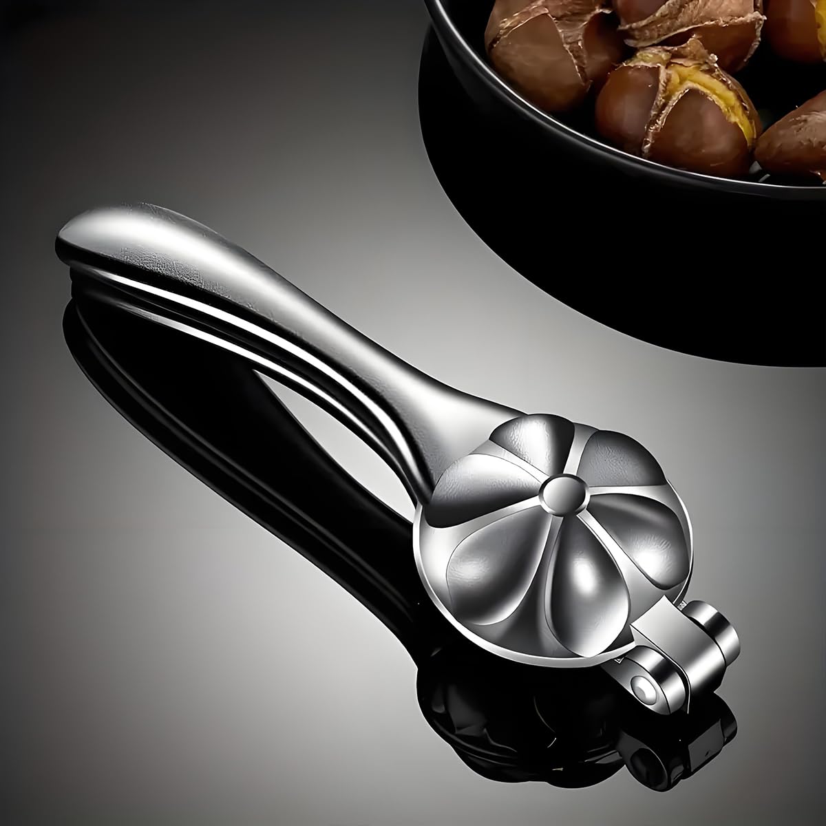 Loceast lotus petal blade slices shells smoothly while preserving meat.