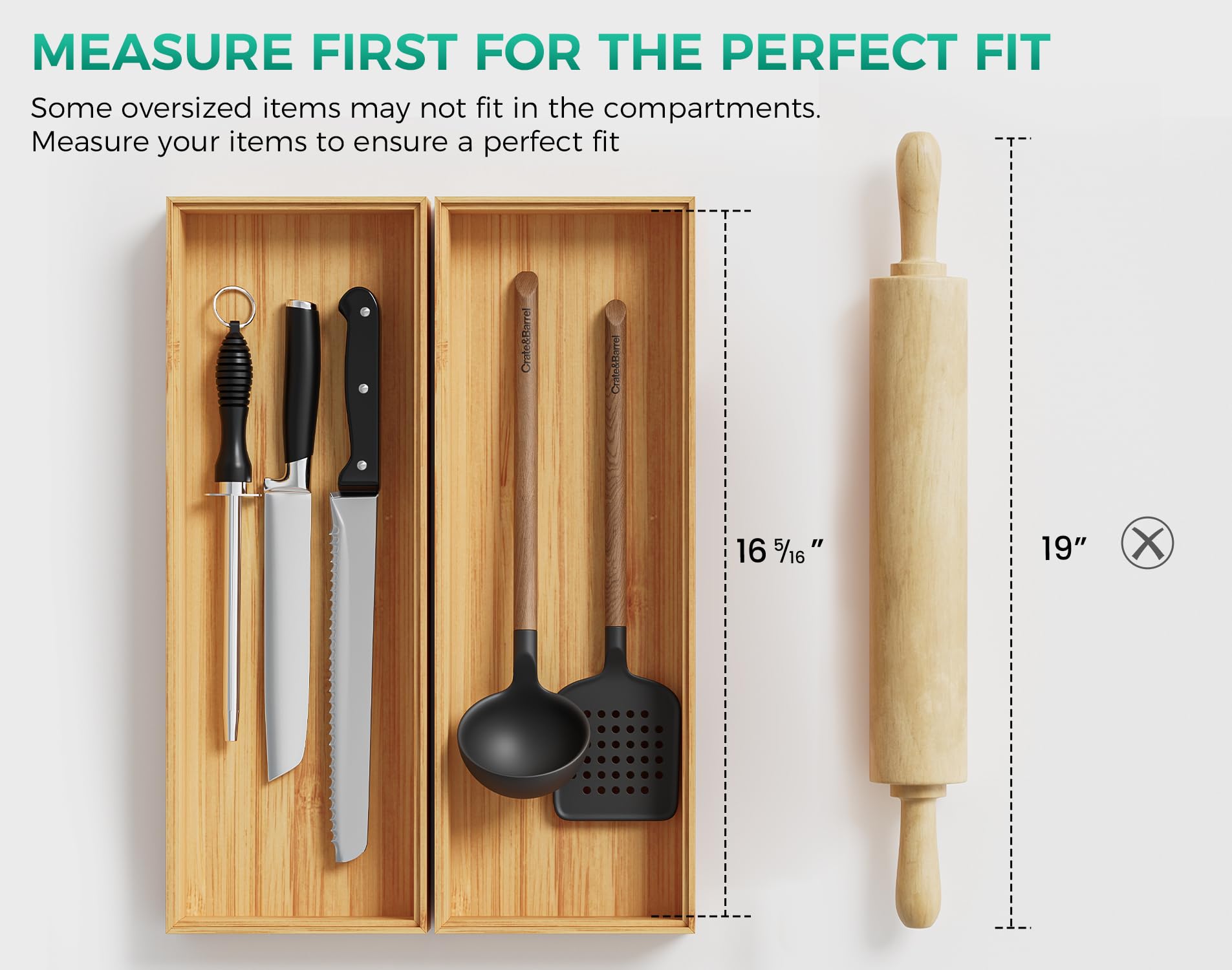 Lochantie Compact Design Elevates Drawer Aesthetics and reduces clutter.