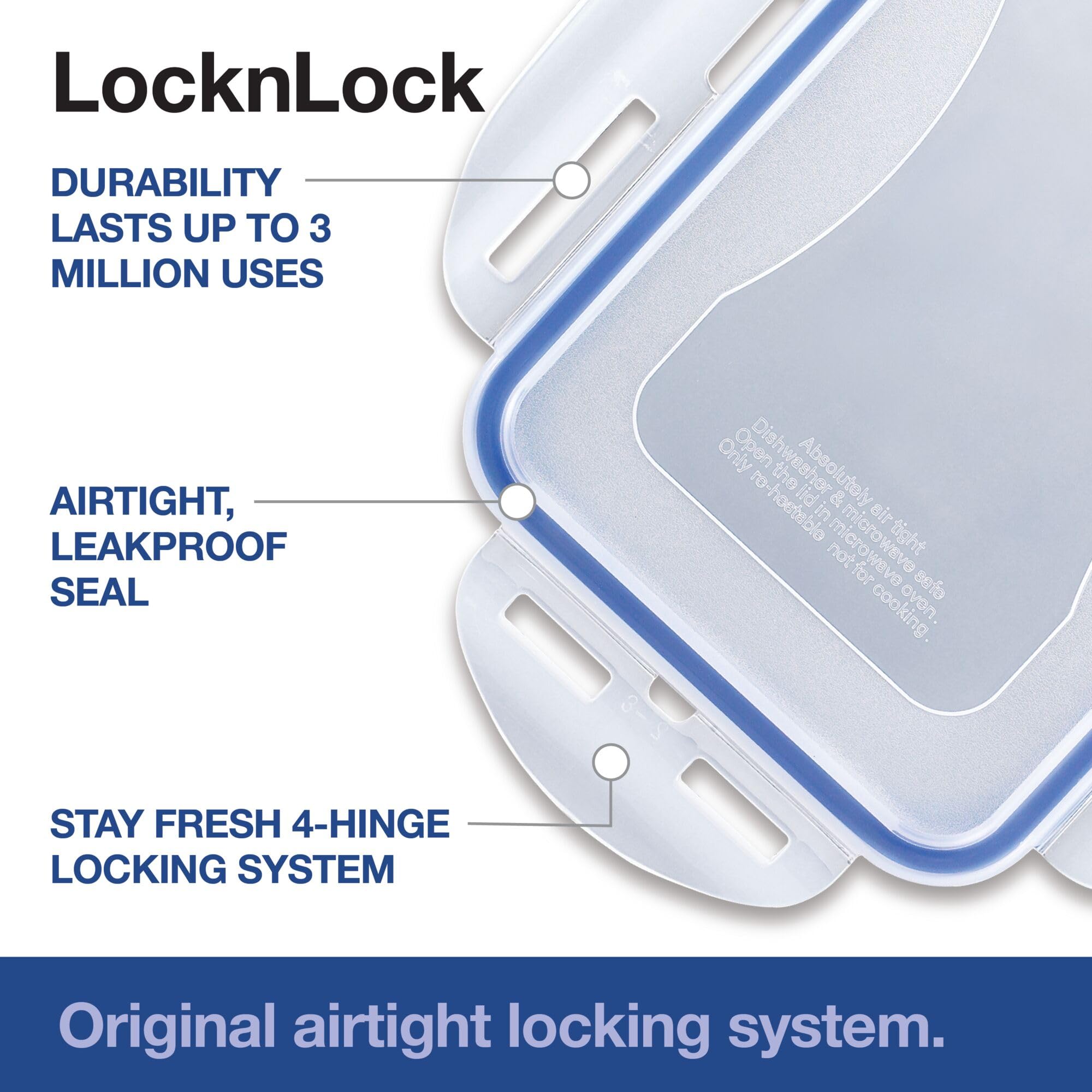 LocknLock BPA-free food container for healthy, versatile storage.