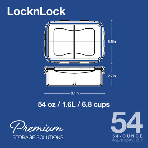 LocknLock BPA-free material for healthy, versatile storage.