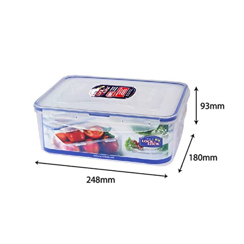 LocknLock Easy Essentials 88-Ounce Container is dishwasher safe for quick cleanup.