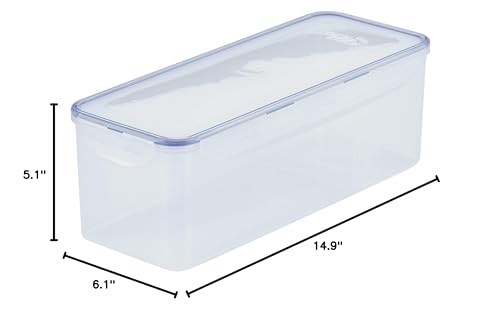 LocknLock Easy Essentials compact design saves cabinet space.