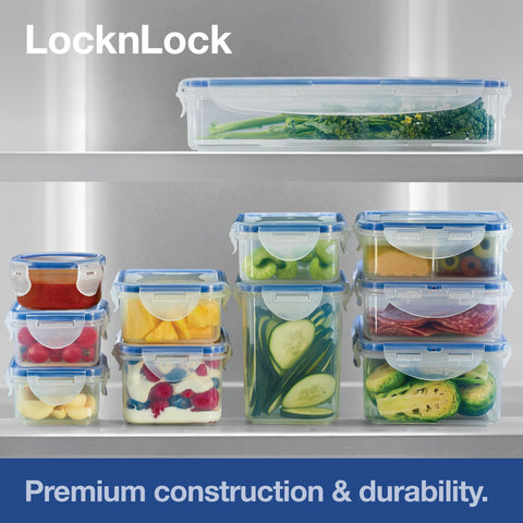 LocknLock 14oz containers ideal for snacks and lunch prep.