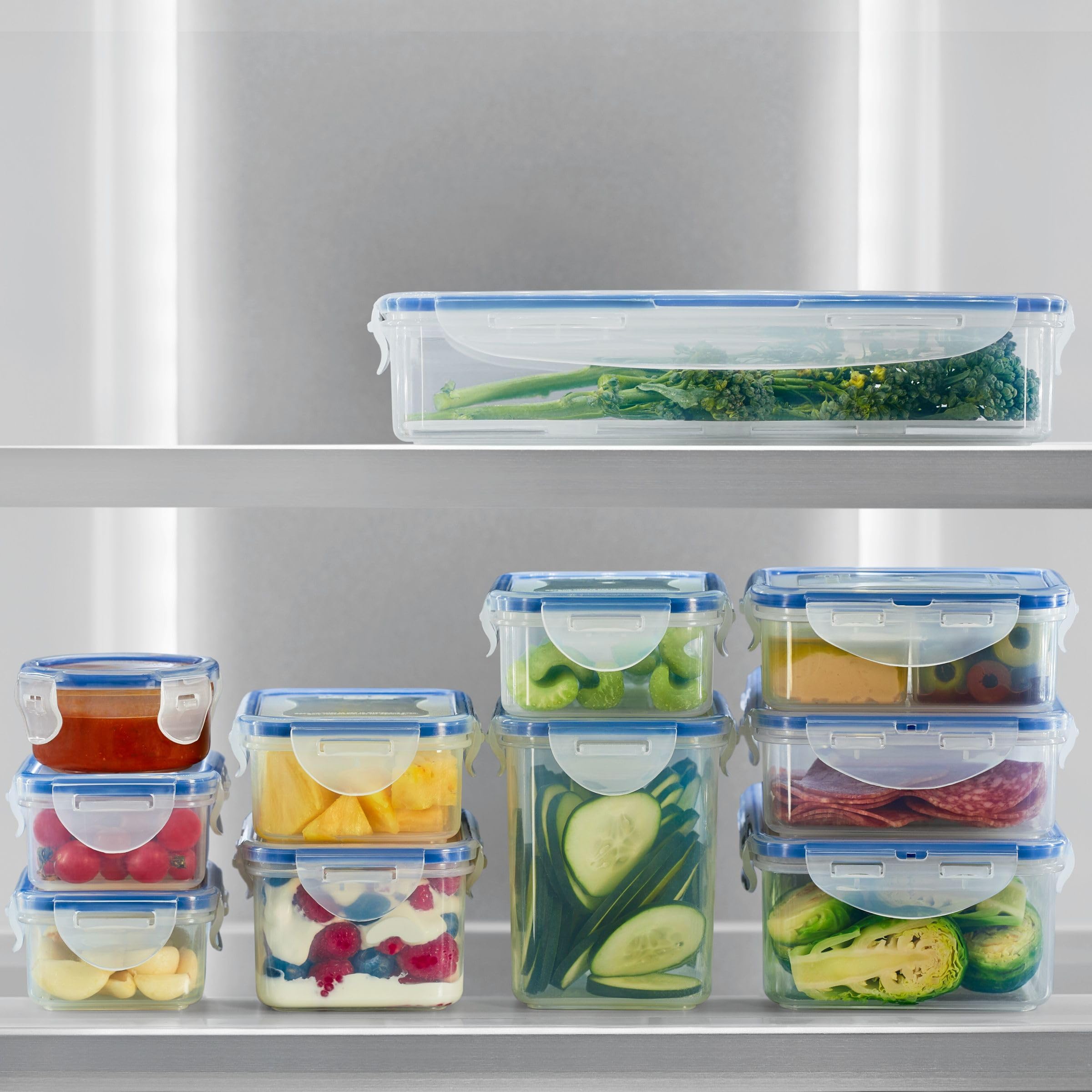 LocknLock airtight silicone seal helps keep food fresh.