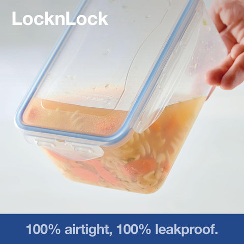 LocknLock microwave-safe and dishwasher-safe container for convenient cleanup.