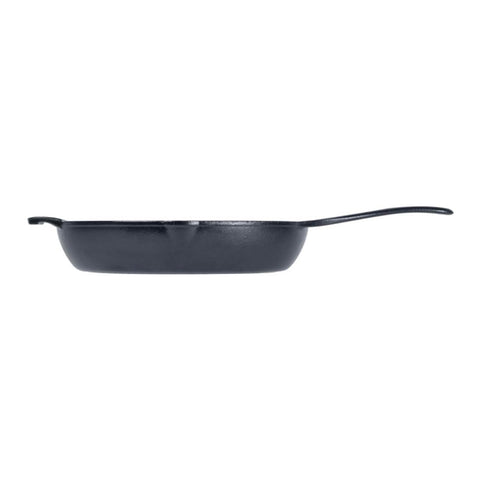 Lodge Blacklock pour spouts for mess-free serving of sauces.