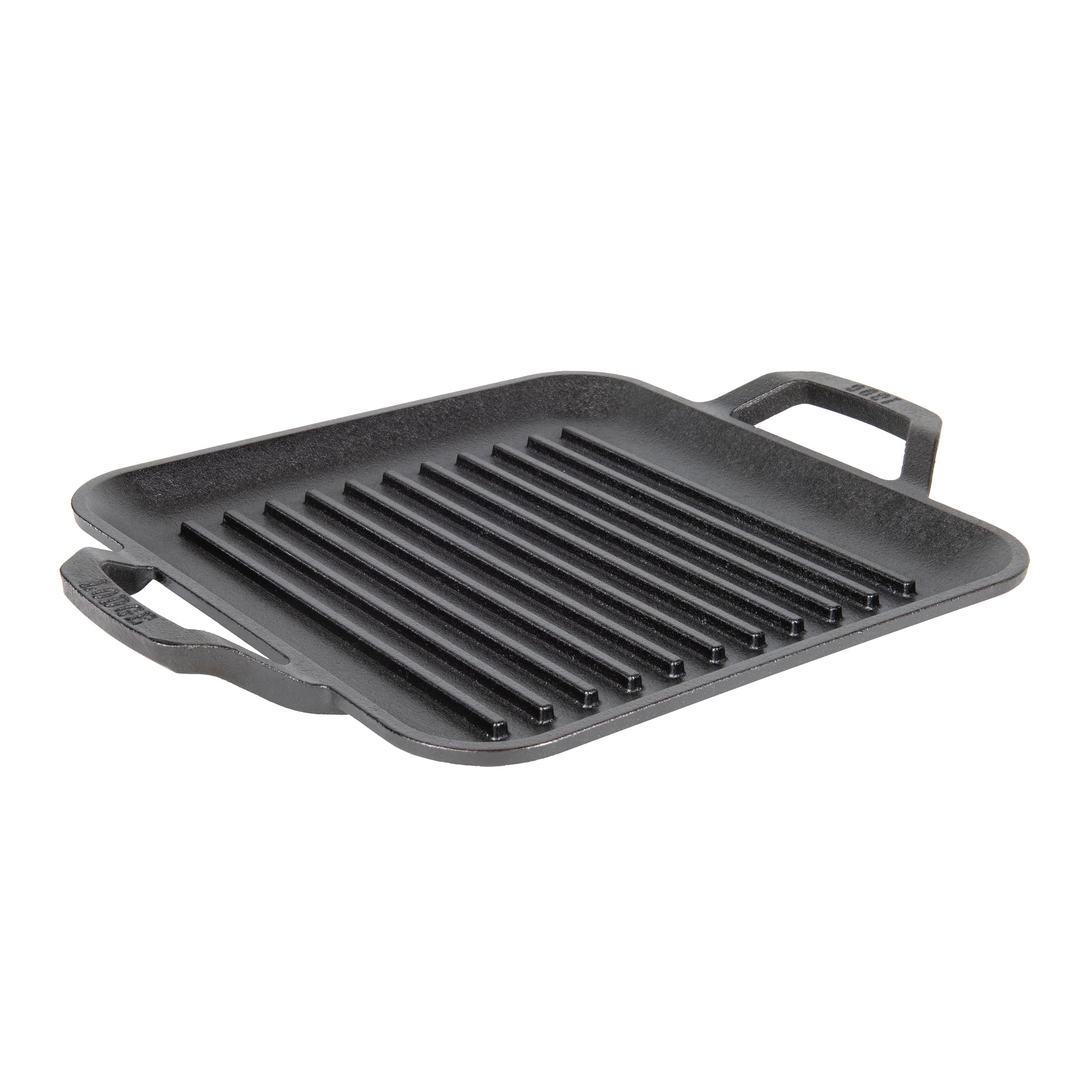 Lodge Chef Collection 11-inch square grill pan for versatile indoor outdoor cooking
