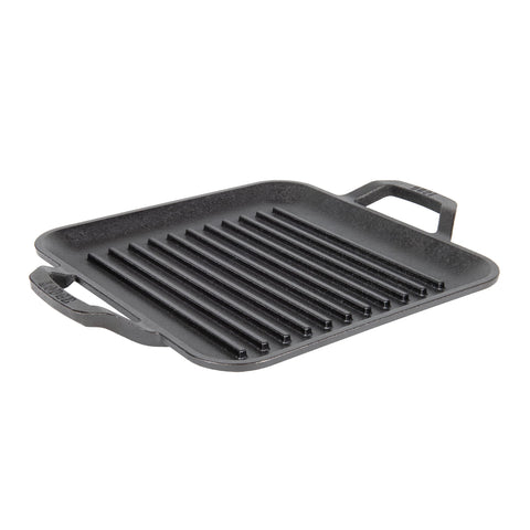 Lodge Chef Collection 11-inch square grill pan for versatile indoor outdoor cooking