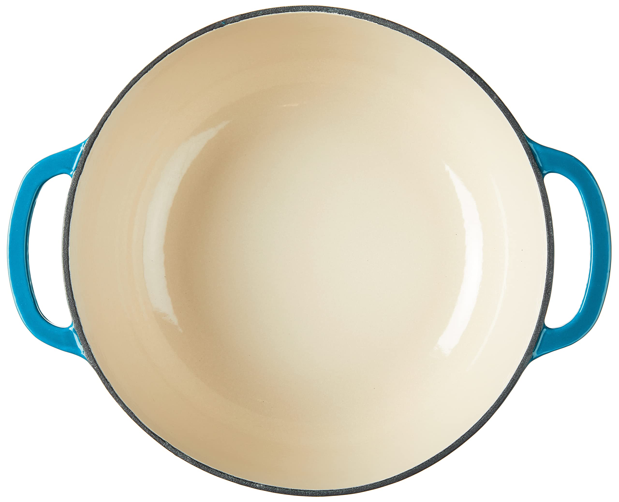 Lodge lid with stainless knob for secure, high-temperature performance.