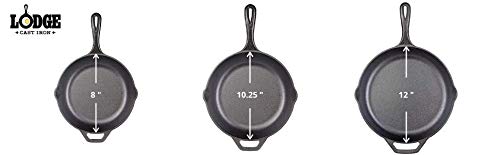 Lodge three-piece skillet set providing versatility for everyday and special meals.