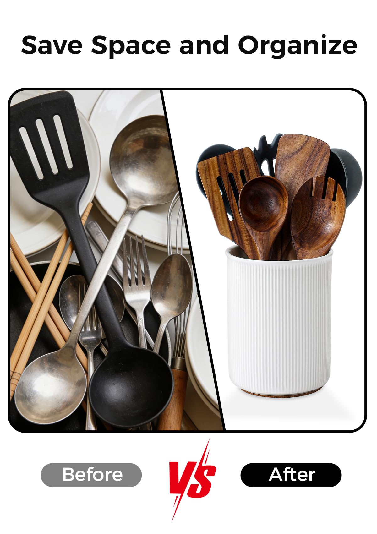 LoeJan kitchen decor piece adds timeless style to modern, rustic, or farmhouse spaces.