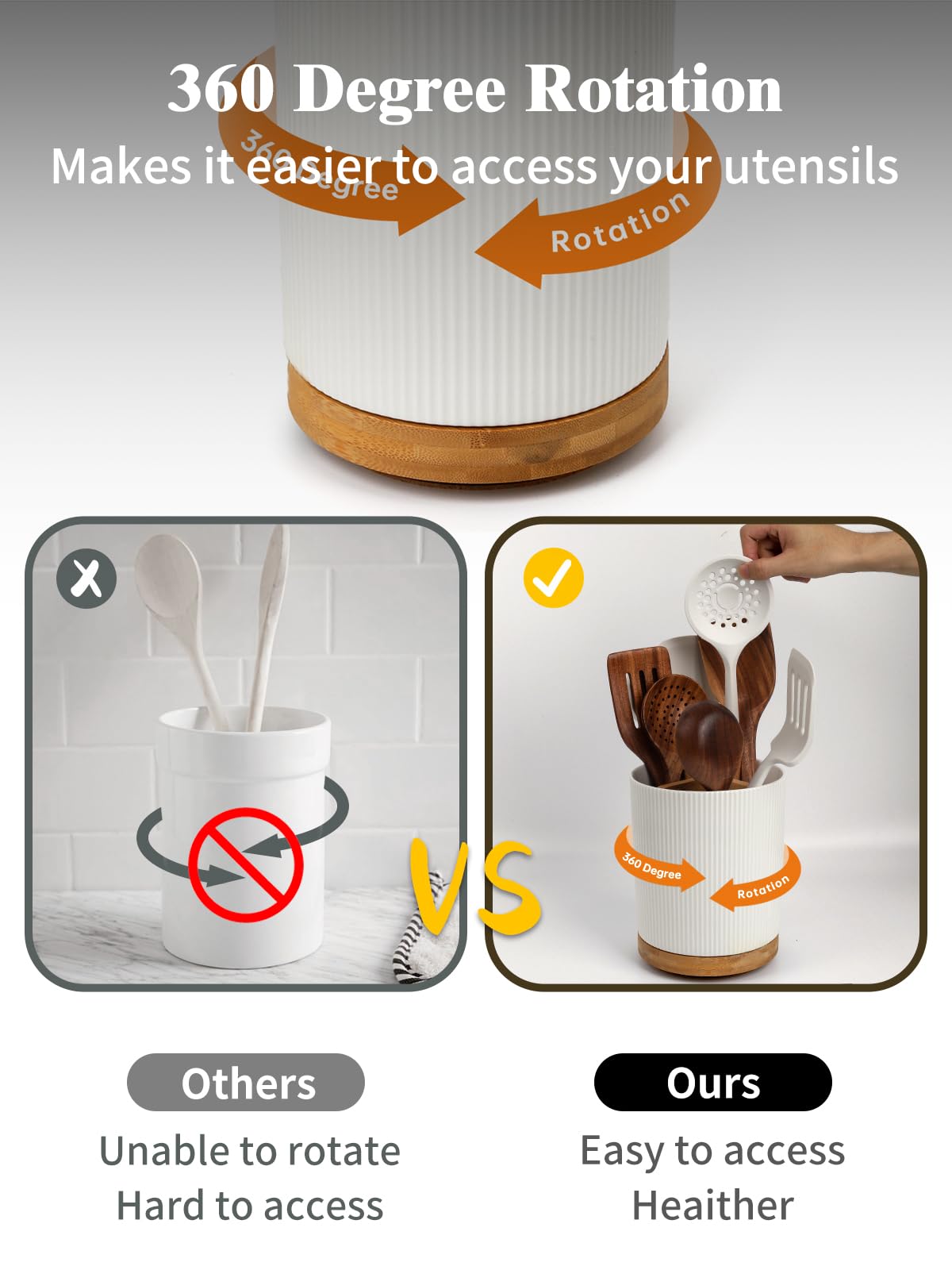 LoeJan removable dividers keep utensils neatly separated and easy to clean.
