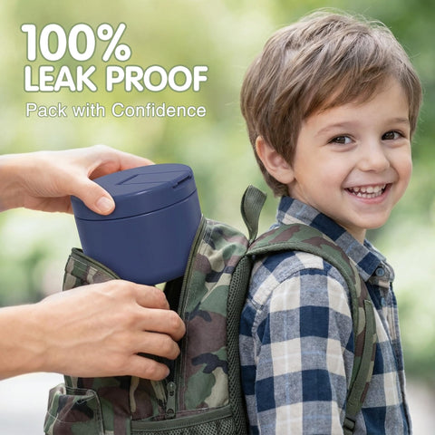 LOHASOK 12oz Kids Soup Thermo leak proof seal prevents spills