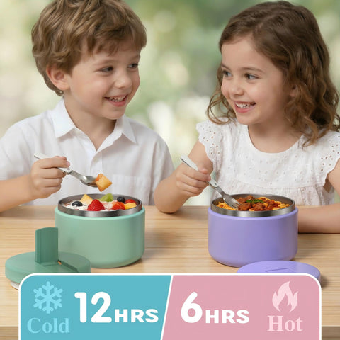LOHASOK 12oz thermo dishwasher-safe for simple cleanup