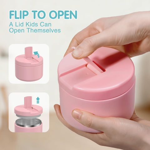 LOHASOK compact 12oz jar is ideal for small portions.
