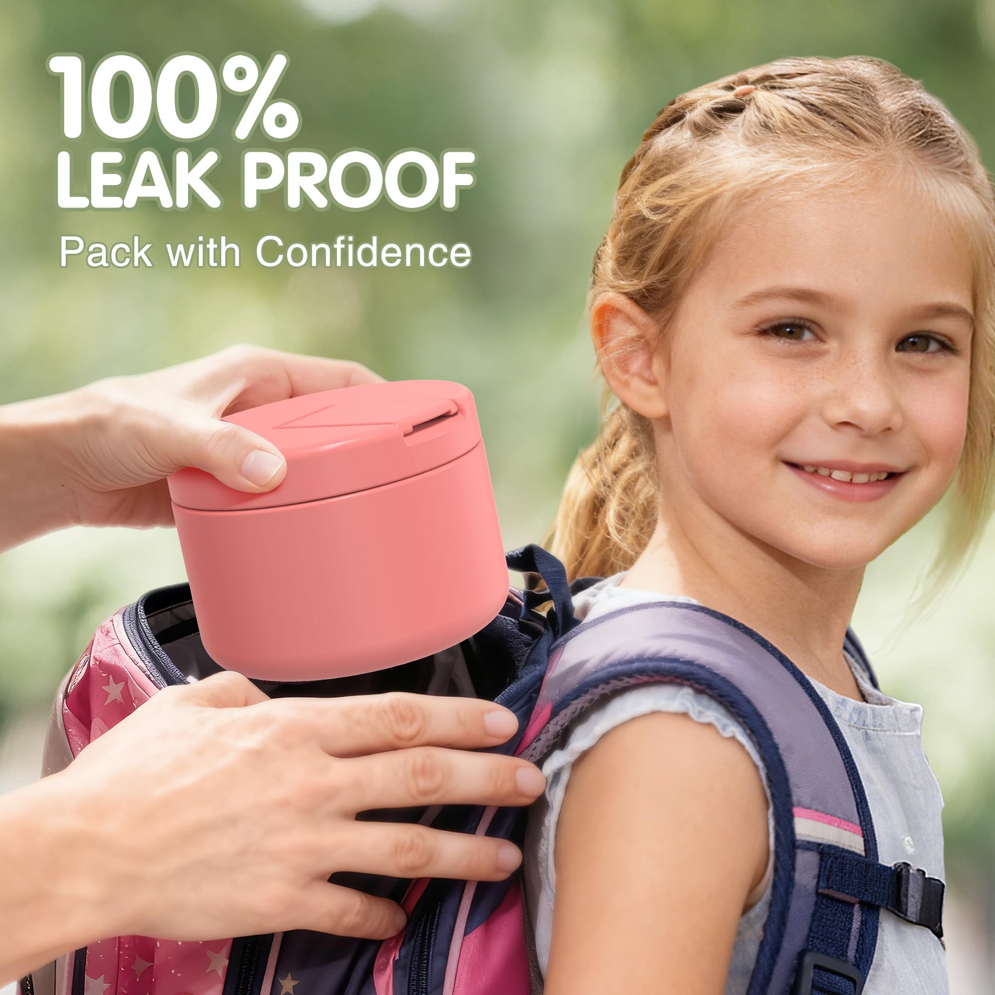 LOHASOK leak-proof design prevents messes in backpacks