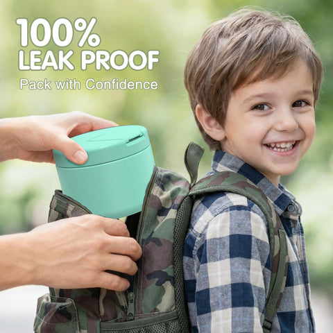 LOHASOK vacuum-insulated meal jar image, keeps meals hot or cold