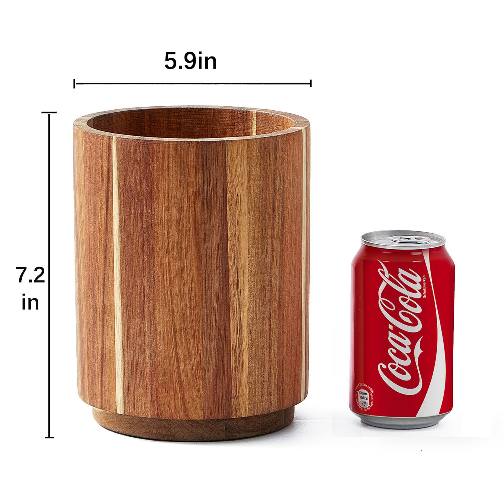 Rustic decor plus practical storage for your counter