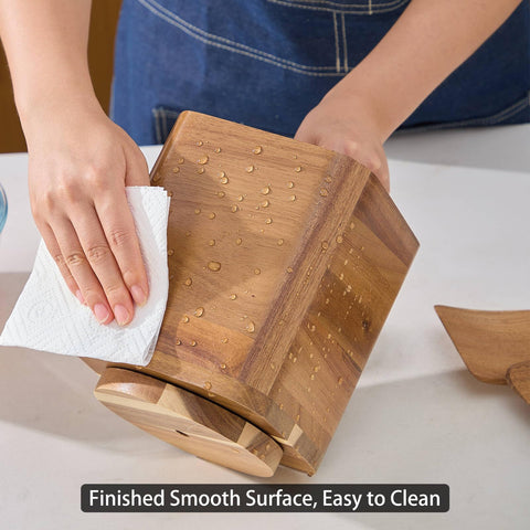 LOHONER easy-clean utensil holder cleans quickly with water.