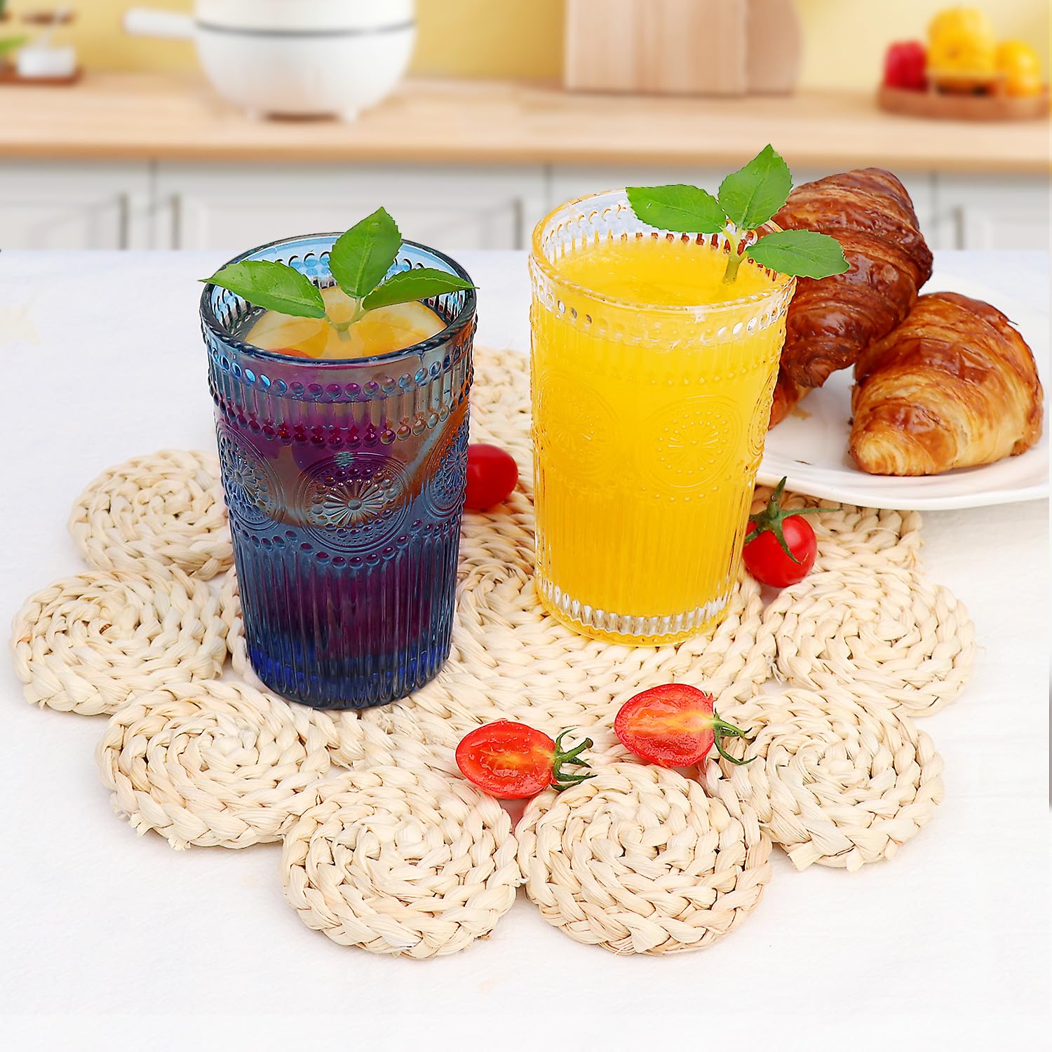 Loivttvv gift ready glass set makes a thoughtful housewarming.